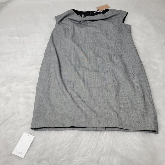 MM Lafleur Wool Blend Marilyn Cowl Neck Knee Length Sheath Dress 1X - Picture 4 of 11